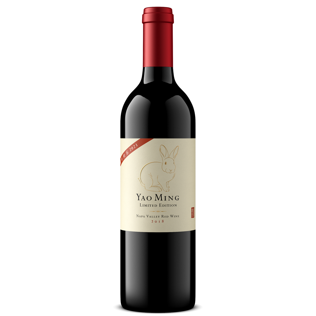 YAO MING Lunar New Year "Rabbit" Limited Edition Red Wine 2018